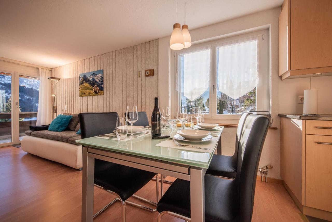 Atemberaubende Sicht Auf Eiger Nordwand Apartamento Grindelwald Exterior foto